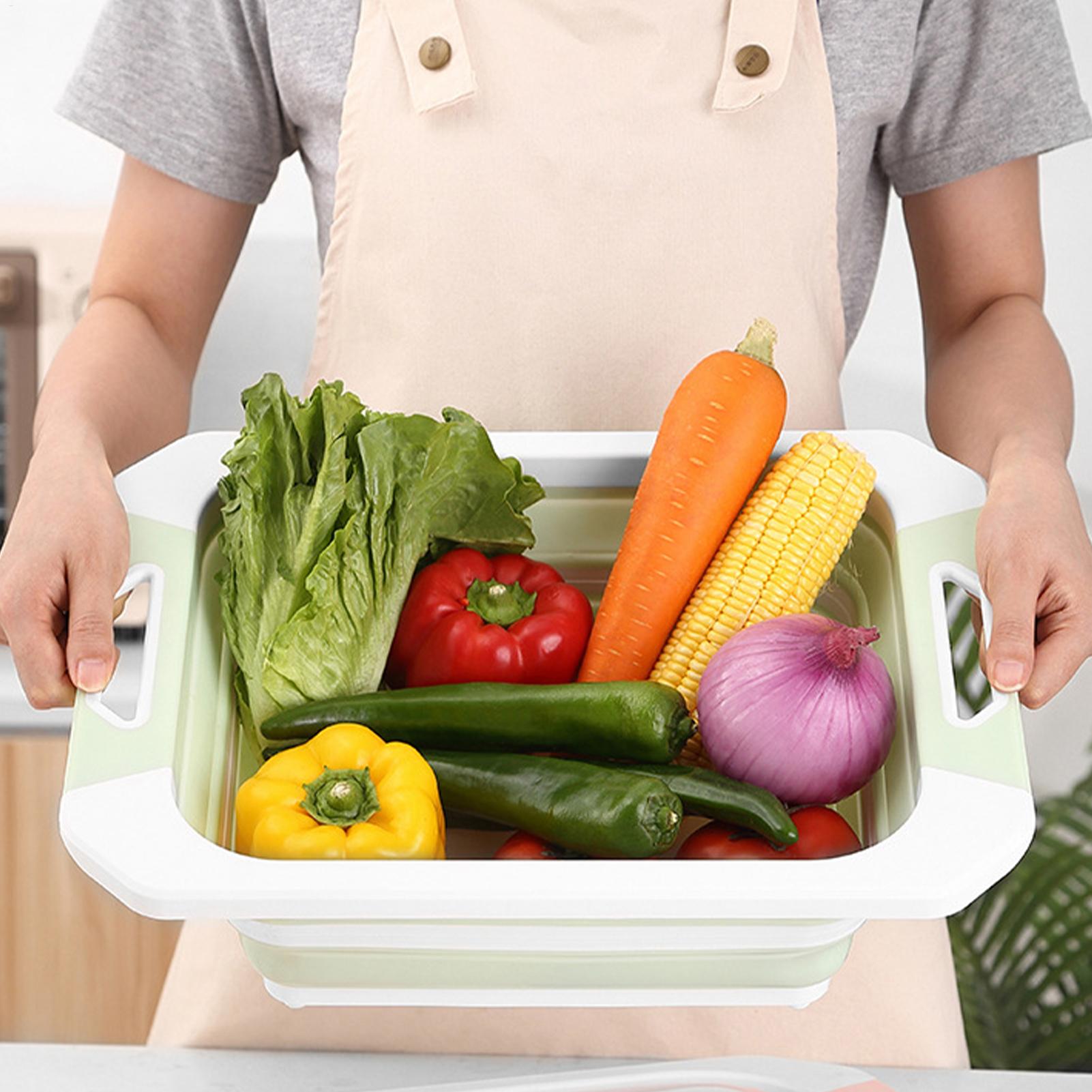 Meal Prep Cutting - Katlanır Kesme Tahtası Çok Amaçlı Kutu