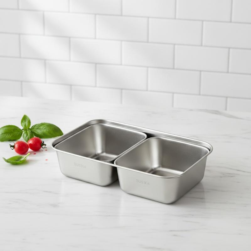 Meal Prep For Office - YENİ 12/3 ADET 304 Paslanmaz Çelik