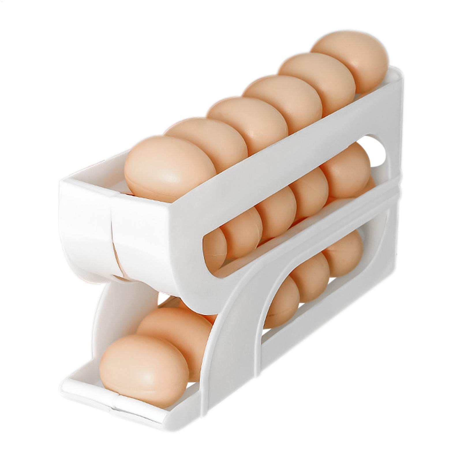 Meal Prep Egg - Buzdolabı için 3 Katlı Otomatik Döner