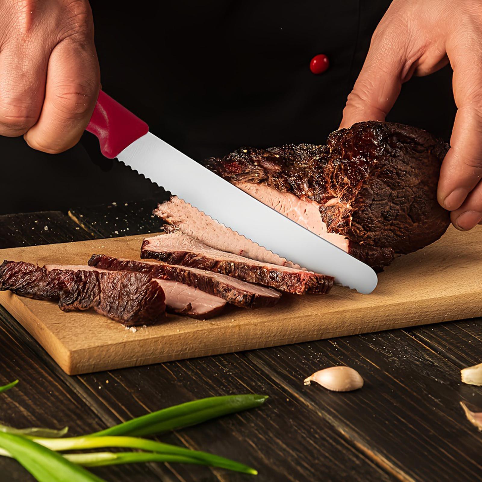 Tırtıklı biftek kesici 5 adet  - Meal Prep Cutting incelemesi ve fiyatı