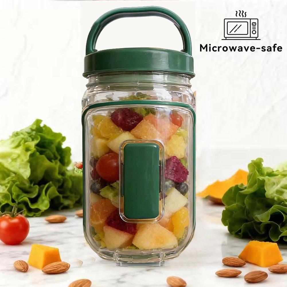 Sızdırmaz Plastik Salata Kutus - Salad Container Jar incelemesi ve fiyatı