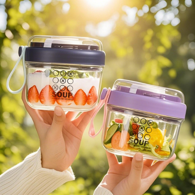 Salata Bardağı Çift Katmanlı Y - Salad Container Jar incelemesi ve fiyatı