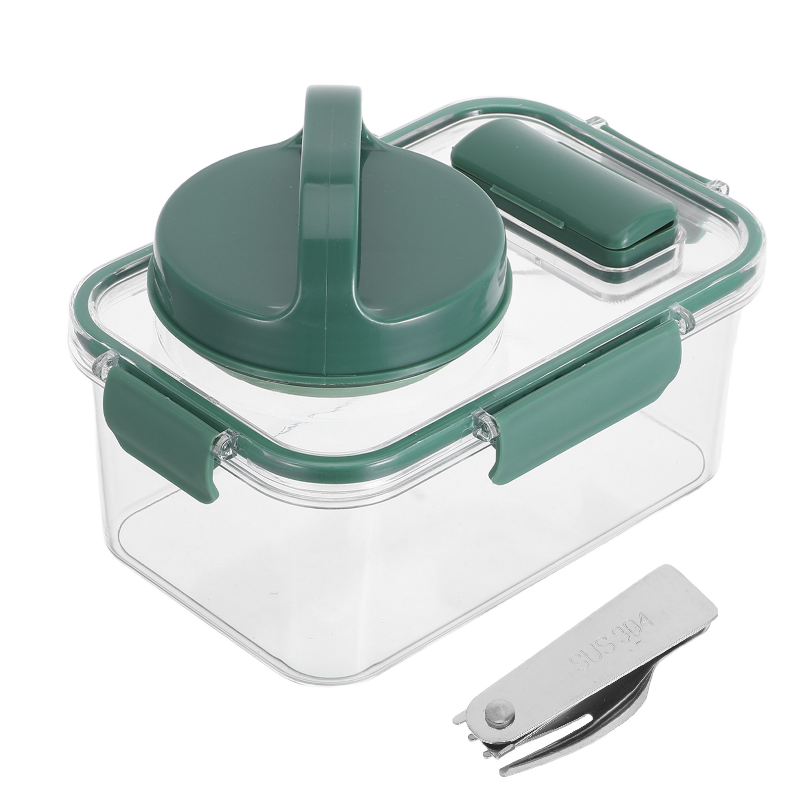 Sos Kabı ve Çatalı ile Sızdırm - Meal Prep For Office incelemesi ve fiyatı