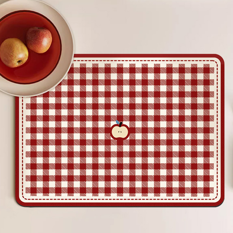 ute Apple Desenli Kurutma Matı - Meal Prep Format incelemesi ve fiyatı