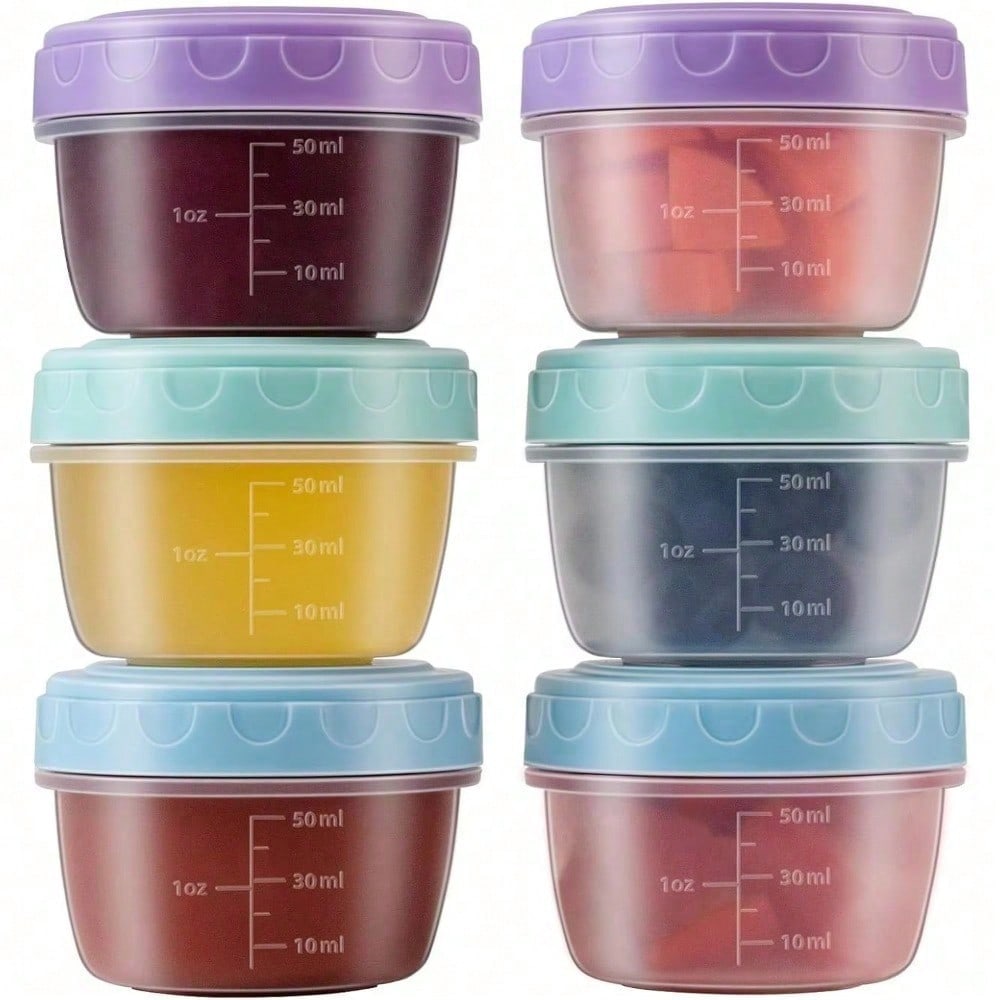 1-6 Paket 2,7 OZ Salata Sosu K - Salad Container Jar incelemesi ve fiyatı