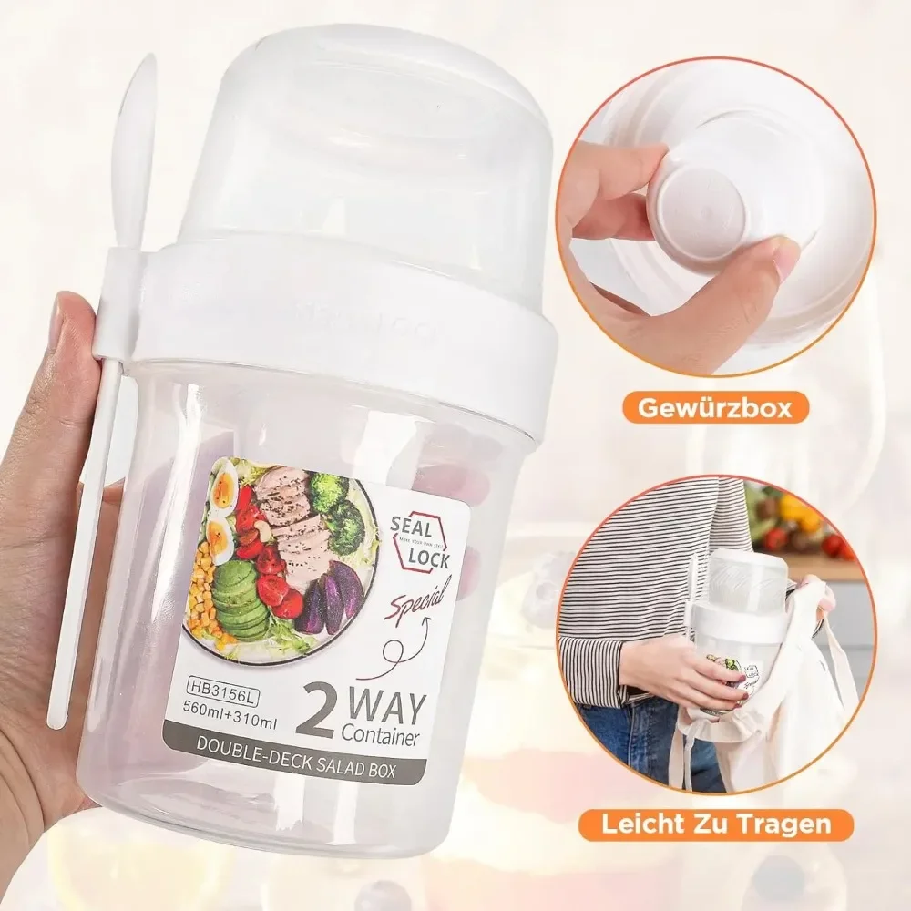 Salata Bardağı Kahvaltı Bardak - Salad Container Jar incelemesi ve fiyatı