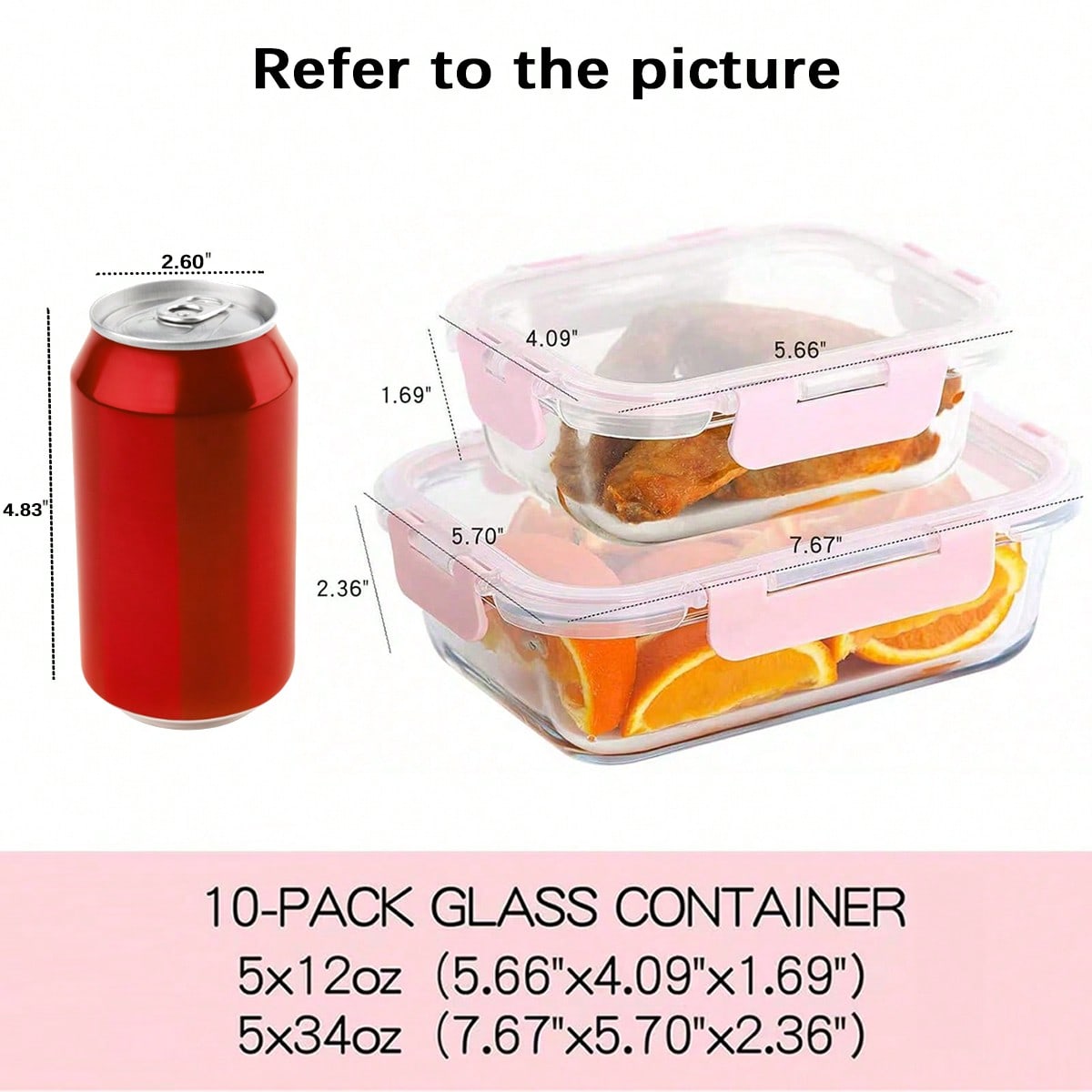 10'lu Paket Cam Yemek Hazırlık - Meal Prep For Office incelemesi ve fiyatı